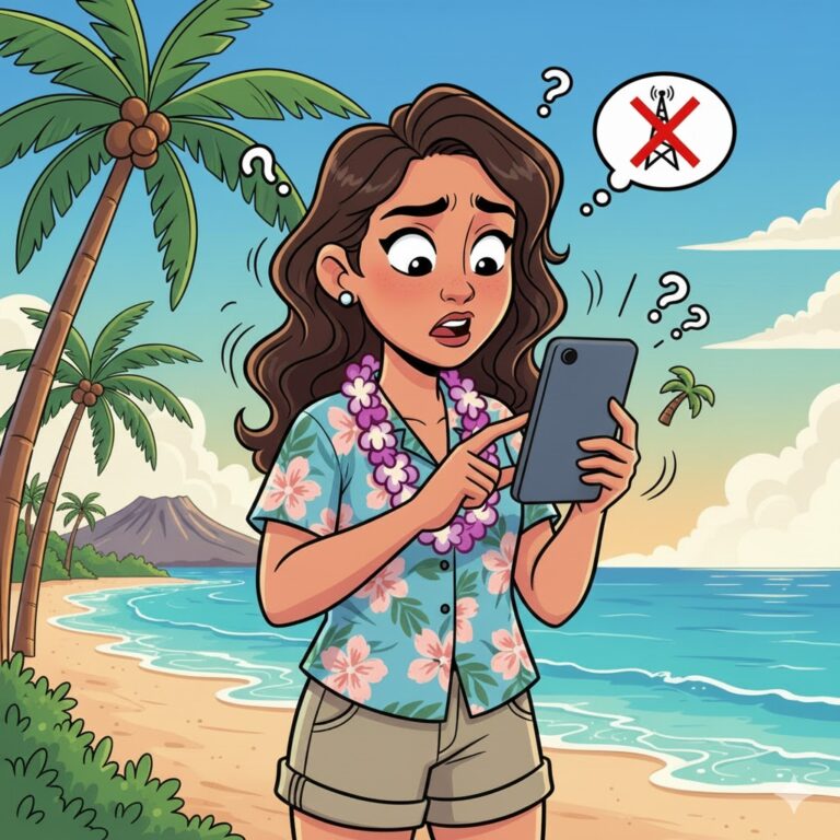 Cell Service on the Big Island