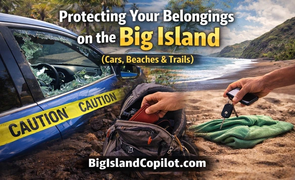 Protecting your belongings while on the Big Island.